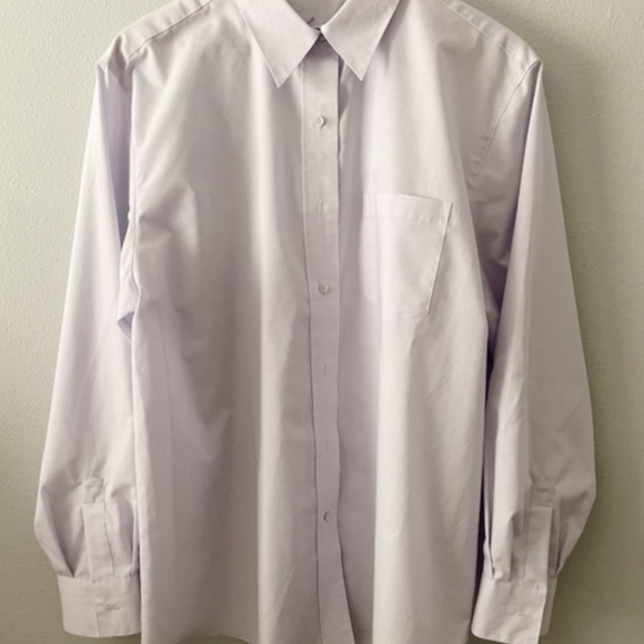 Foxcroft Tops - Vintage Button Down - Purple